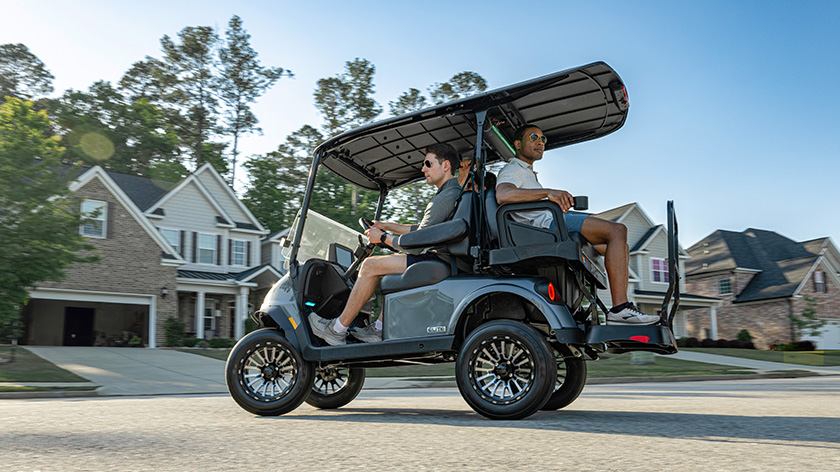 New RXV 4 ride hide showcased on the vehicle