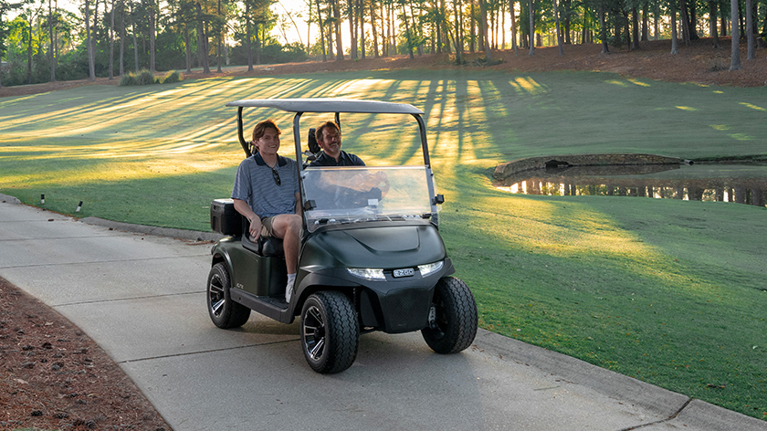 RXV 2 on the golf course