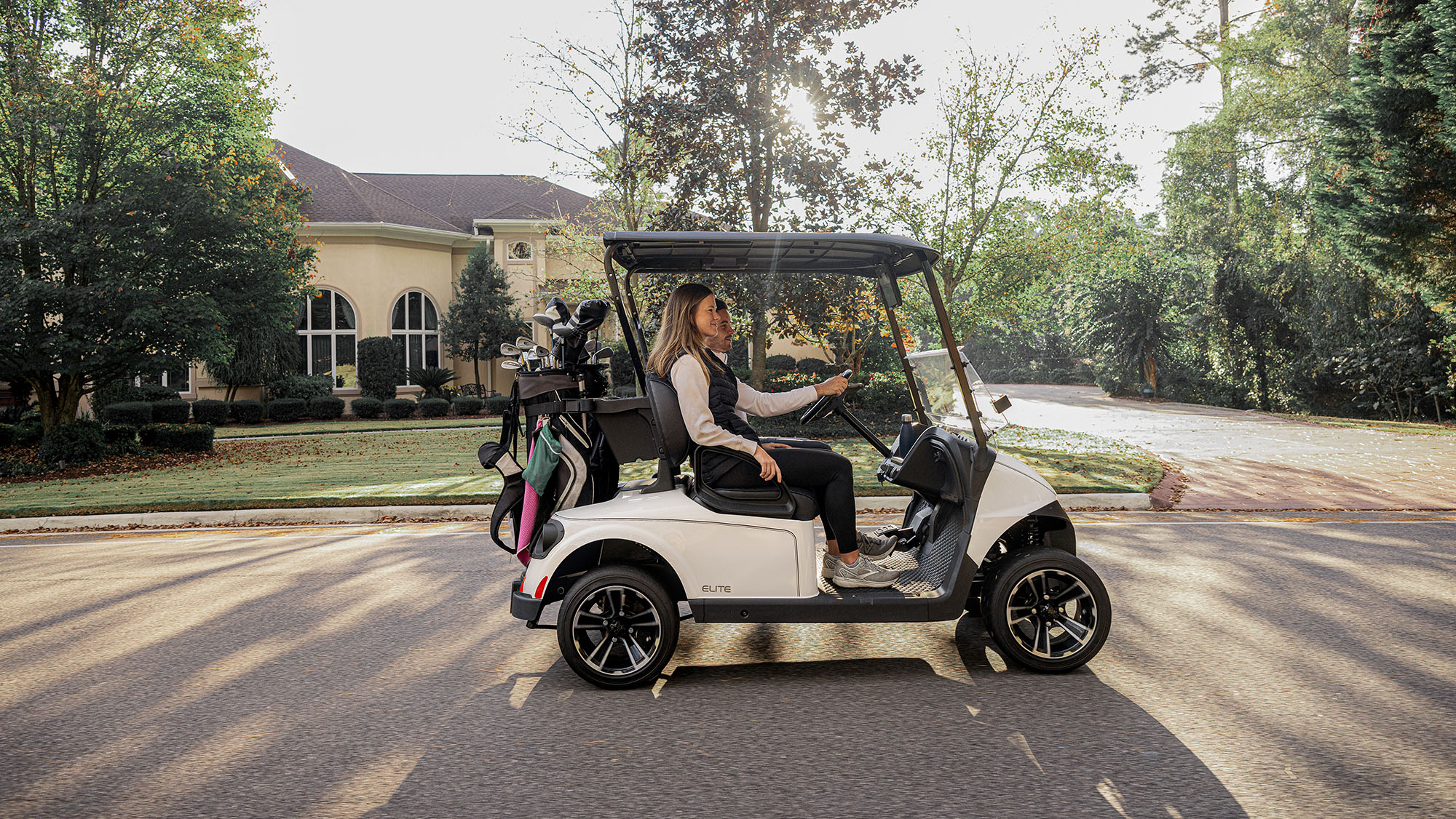 Freedom RXV Fleet vehicle on a golf course