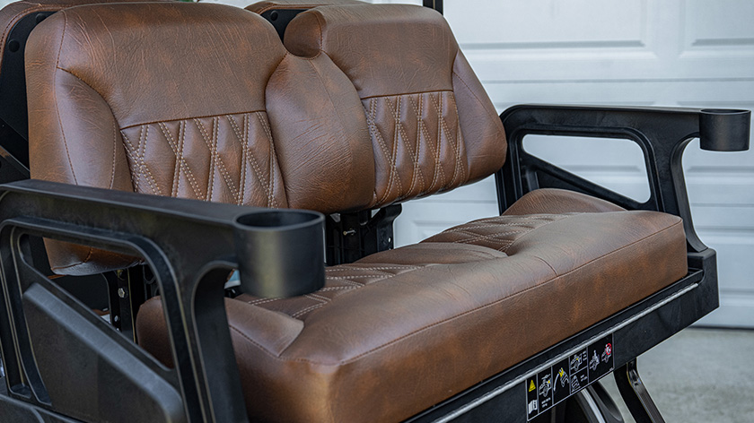 Automotive luxury seating's in Amarillo Brown 