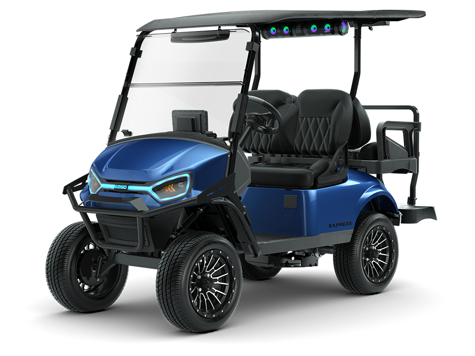 Express 4 Summit XTL in Electric Blue