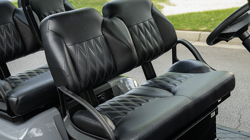 Four-forward seats close up in Liberty