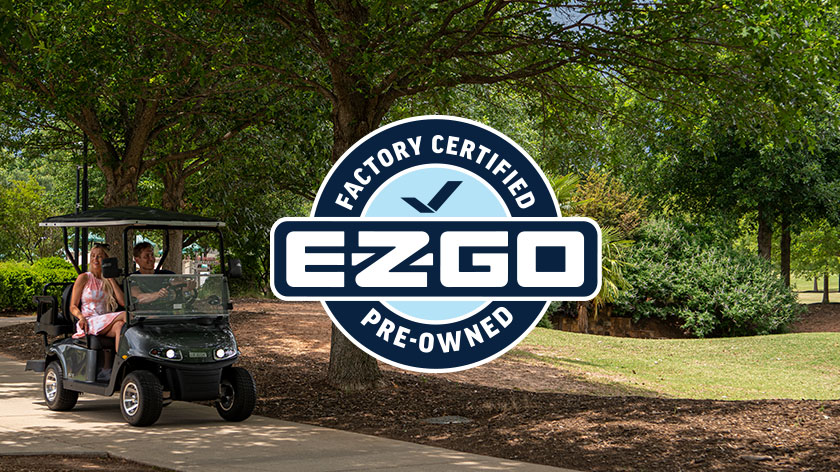 EZGO Certified Pre Owned / Used Vehicle Inventory search call out