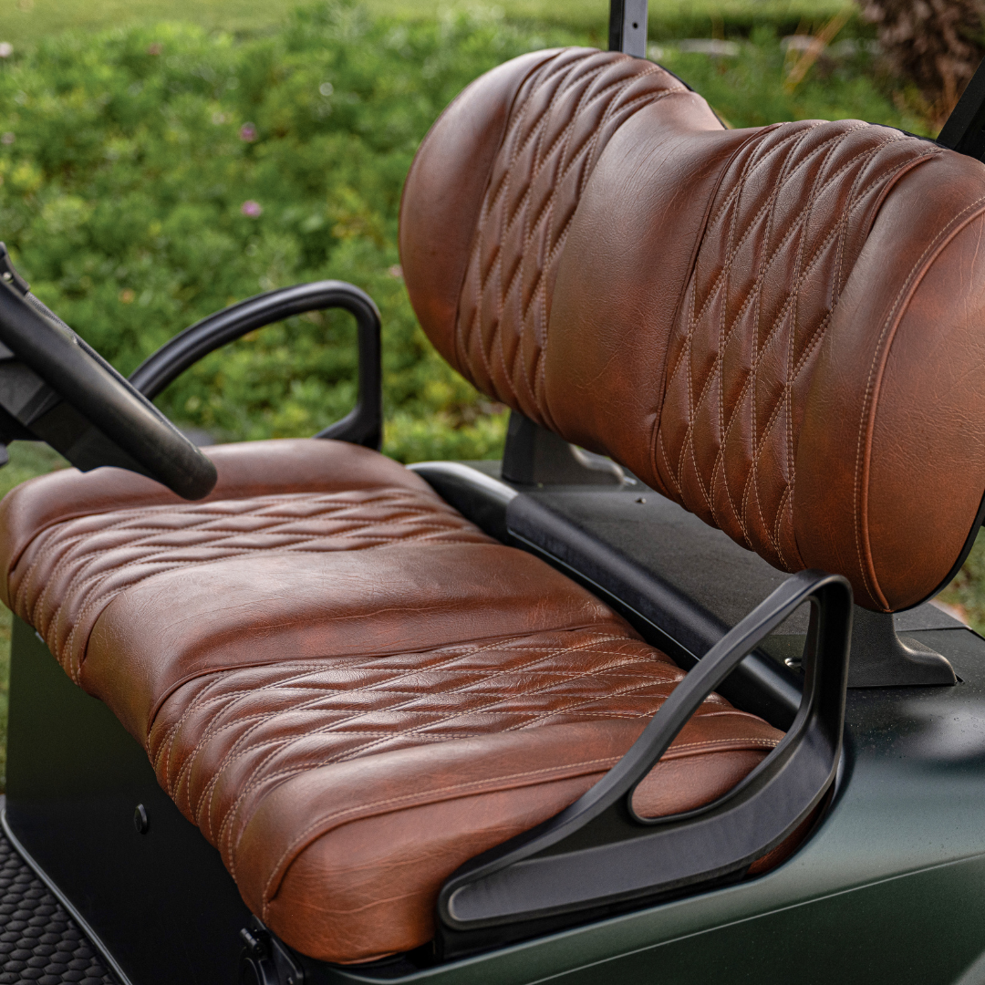 E-Z-GO premium seating to buy for E-Z-GO golf carts on ShopEZGO.com which is the parts and accessories website for E-Z-GO golf carts
