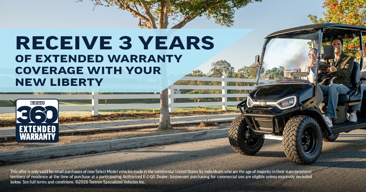 E-Z-GO 360 warranty promotion