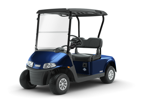 Certified Pre-Owned used E-Z-GO Patriot Blue Golf Cart